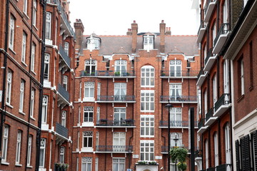 Classic victorian house in London, Baker Street, UK