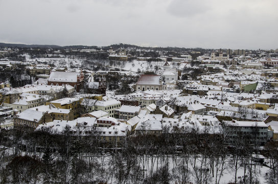 Vilnius city view