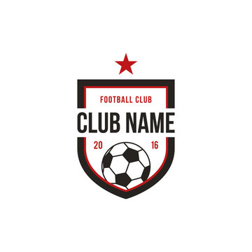 Football logo design logo