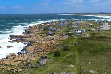 Uruguay, Cabo Polonio Village in National Park. No electricity.