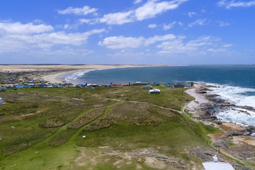Uruguay, Cabo Polonio Village in National Park. No electricity.