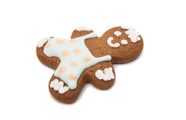 christmas gingerbread man.