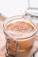 Raw Organic Almond Butter, Close-up