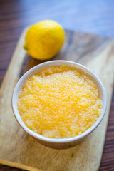 Lemon Curd, Close-up