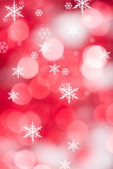 Christmas background of colored Christmas lights