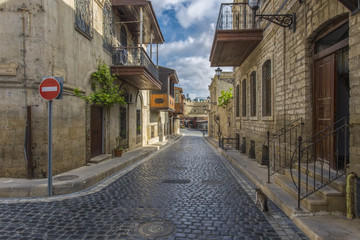 Street in old town, Baku, Azerbaijan