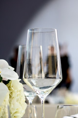 Party Setting with Bokeh Background