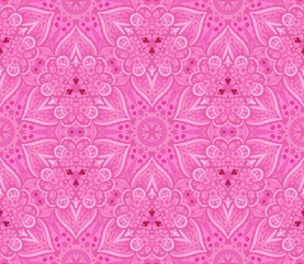 Abstract geometric mosaic seamless pattern 