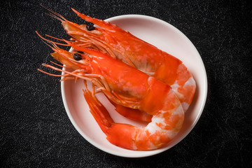 海老の煮物　おせち料理　New Year holidays dish prawns(osechi)