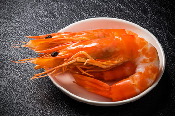 海老の煮物　おせち料理　New Year holidays dish prawns(osechi)