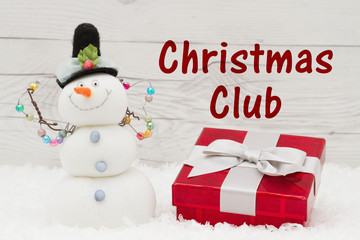 Holiday saving club message