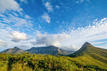 Table Mountain in Cape Town South Africa