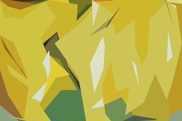 autumn background with yellow leaves on trees