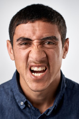 Obraz premium Głupia śmieszna buźka