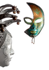 Venetian masks for Venice Carnival - 125846934