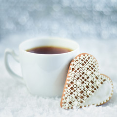 Christmas biscuits, gingerbread - obrazy, fototapety, plakaty
