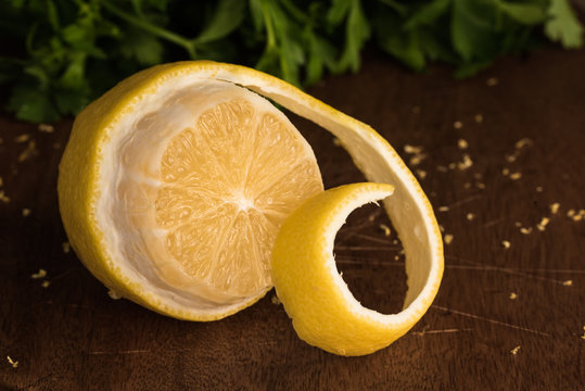 Peeling a Lemon