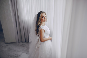 Fototapeta premium wedding day in odessa