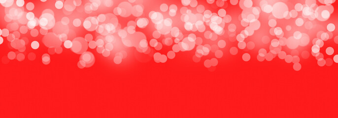 Abstract Background Defocused Spots Light Colors White Red Boke