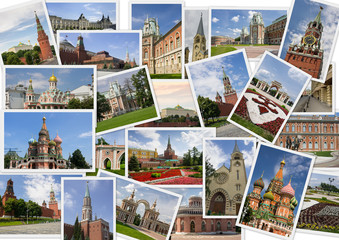 Fototapeta na wymiar Landmarks of Moscow