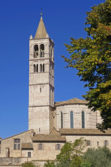 Fototapeta na wymiar Assisi, Basilika di Santa Chiara