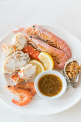 cold seafood set