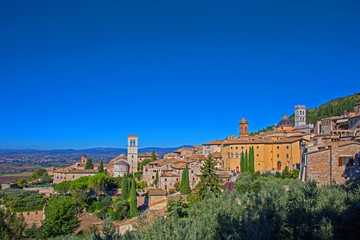 Fototapeta na wymiar Stadtansicht Assisi