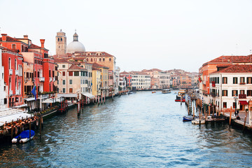 Venice in sunset light, Italy, Europe