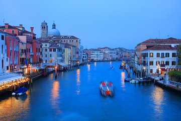 Venice in sunset light, Italy, Europe