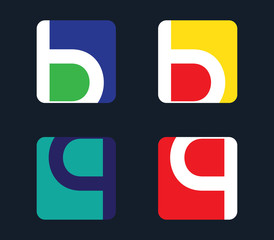 B and Q Icon Set