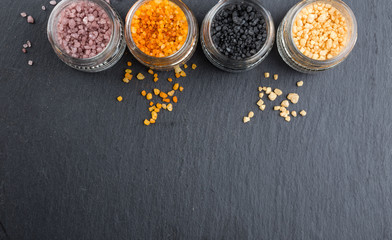 Different types of salt