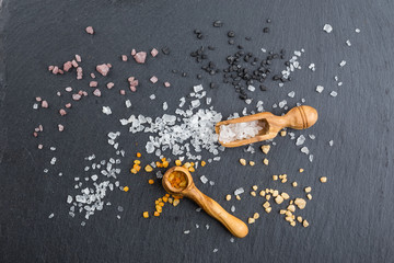 Different types of salt