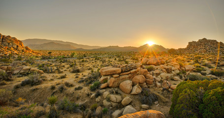 Sunset on Boulders