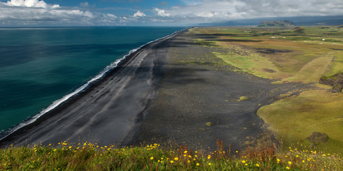 Dyrholaey beach, southern Iceland