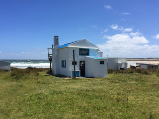 Fototapeta na wymiar Uruguay, Rocha, Cabo Polonio Village in National Park. No electricity.