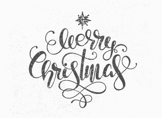 hand-drawing christmas congratulation.