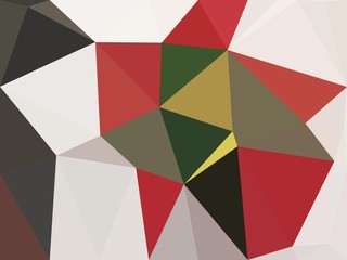 Red , white and black triangle abstract background illustration