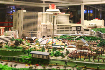 Malaysia - July 17 : model of Genting Malaysia in malaysia on Ju © afe207