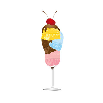 ice cream icon image vector illustration design 