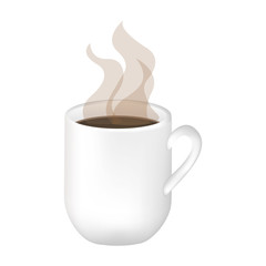coffee mug icon image vector illustration design 