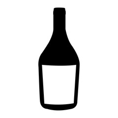 wine bottle icon image vector illustration design 
