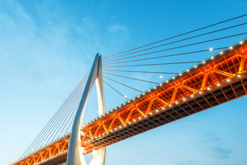 Fototapeta premium Chongqing Bridge night