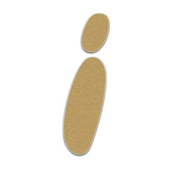 paper letter ,paper alphabet , paper design for web ,Stickers, Tags