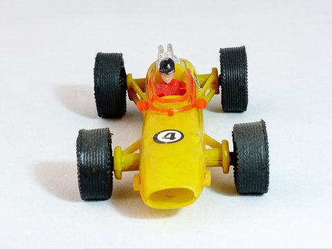 Yellow Race Car Toy  