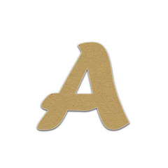 paper letter ,paper alphabet , paper design for web ,Stickers, Tags