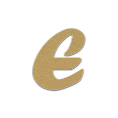 paper letter ,paper alphabet , paper design for web ,Stickers, Tags