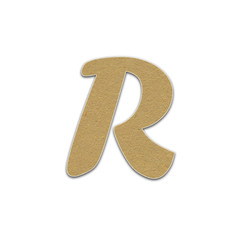 paper letter ,paper alphabet , paper design for web ,Stickers, Tags