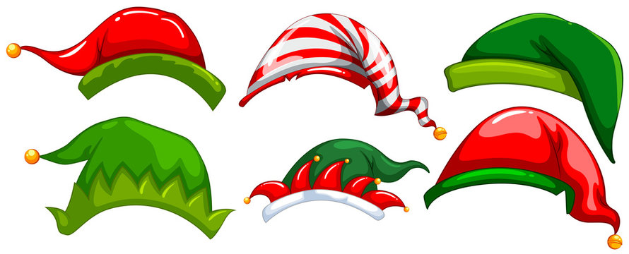 Different design of party hats