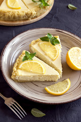 lemon cheesecake