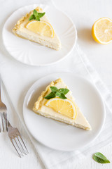 lemon cheesecake